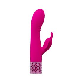 Royal Gems Monarch Silicone Rechargeable Vibrator (Option: Pink)