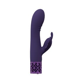 Royal Gems Monarch Silicone Rechargeable Vibrator (Option: Purple)
