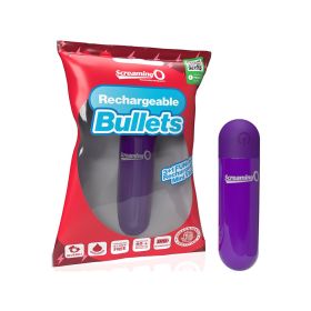 Screaming O Rechargeable Bullets (Option: Purple)