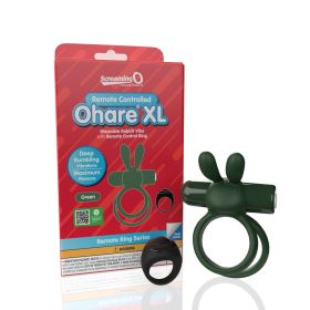 Screaming O Remote Controlled Ohare XL Vibrating Ring (Option: Green)