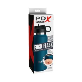 PDX Plus Fuck Flask Private Pleaser Discreet Stroker Blue Bottle (Option: Light)