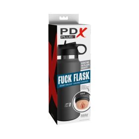 PDX Plus Fuck Flask Secret Delight Discreet Stroker Grey Bottle (Option: Light)