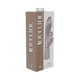 LoveLine La Perla I Rechargeable Silicone Rabbit (Option: Pink)