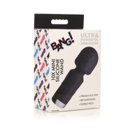 BANG! 10X Mini Silicone Wand (Option: Black)