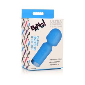 BANG! 10X Mini Silicone Wand (Option: Blue)