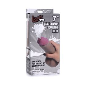 Loadz 7 in. Dual Density Squirting Dildo (Option: Dark)