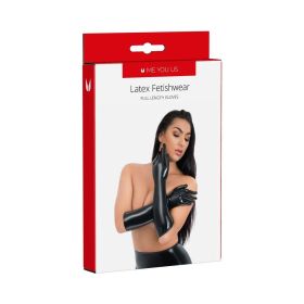 Me You Us Latex Full Length Glove (Option: Medium)