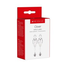 Me You Us Clover Nipple Clamp (Option: Silver)