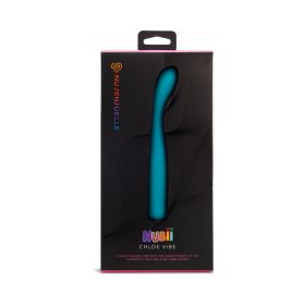 Nu Sensuelle Chloe Nubii Warming Slim G with Turbo Boost and Heat (Option: Blue)