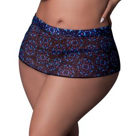 Magic Silk Hazy Dayz Skirt Butterfly (Option: Queen Size)