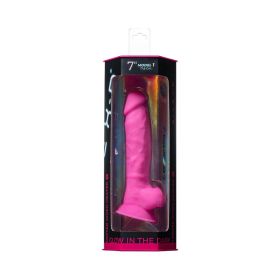 SILEX (Option: D The Original Model 1 Dildo 7 in Glow in the Dark Pink)
