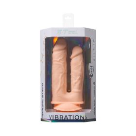 SILEX (Option: D The Original Double Penetration 7 in. & 8 in. Vibrating Dildo with Remote Vanilla)