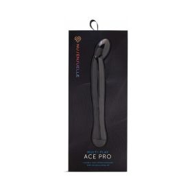 Nu Sensuelle Ace Pro Prostate & G Spot Vibe (Option: Black)