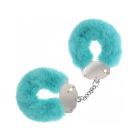 Ouch! Heavy Duty Fluffy Handcuffs (Option: Blue)