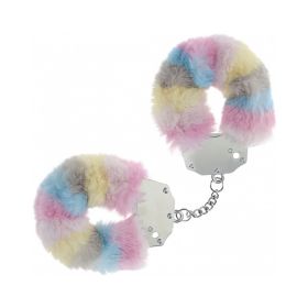 Ouch! Heavy Duty Fluffy Handcuffs (Option: Multicolor 2)