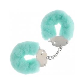 Ouch! Heavy Duty Fluffy Handcuffs (Option: Powder Green)