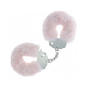 Ouch! Heavy Duty Fluffy Handcuffs (Option: Powder Pink)