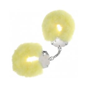 Ouch! Heavy Duty Fluffy Handcuffs (Option: Yellow)
