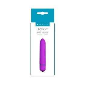 Me You Us Blossom 10 Mode Bullet Vibrator (Option: Purple)