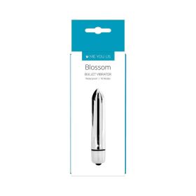 Me You Us Blossom 10 Mode Bullet Vibrator (Option: Silver)