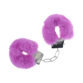 Ouch! Classic Fluffy Handcuffs (Option: Purple)