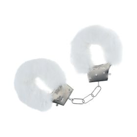 Ouch! Classic Fluffy Handcuffs (Option: White)