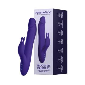 FemmeFunn Booster Rabbit (Option: XL Dark Purple)