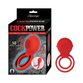 Cockpower Ultimate Vibrating Cockring (Option: Red)
