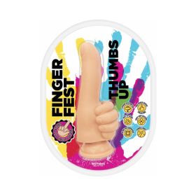 Finger Fest Thumbs Up Dildo (Option: Beige)