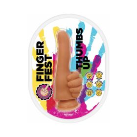 Finger Fest Thumbs Up Dildo (Option: Tan)
