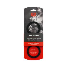SEI MIO Handi (Option: Cuffs Medium Super Strong Silicone Restraint Cuffs)