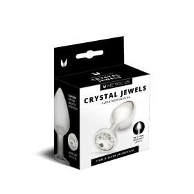 Me You Us Crystal Jewels Metal Plug (Option: Clear Medium)
