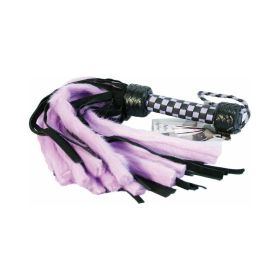 Suede & Fluff Mini Flogger (Option: Purple)