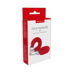Me You Us Furry Handcuffs (Option: Red)