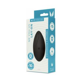 Me You Us Lay On Vibrator (Option: Black)