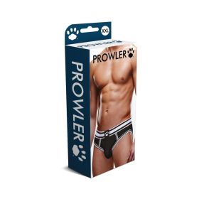 Prowler Open Brief Black/White (Option: 2XL)