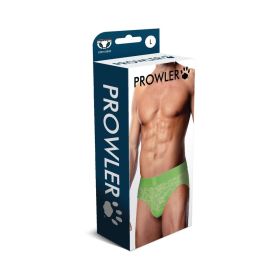 Prowler Lace Open Back Brief Neon Green (Option: L)