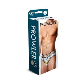 Prowler Oversized Paw Open Brief White (Option: L)