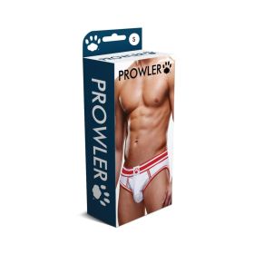 Prowler Open Brief White/Red (Option: S)