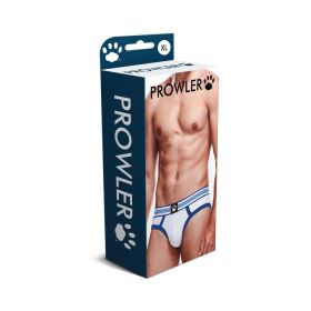 Prowler Brief White/Blue (Option: XL)