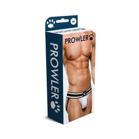 Prowler Jock Strap White/Black (Option: M)
