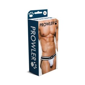 Prowler Jock Strap White/Black (Option: XL)