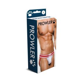 Prowler Jock Strap White/Red (Option: L)