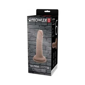 Prowler RED Ultra Cock 6 in. Realistic Dildo (Option: Caramel)