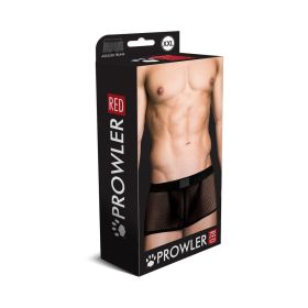 Prowler RED Fishnet Assless Trunk Black (Option: 2XL)