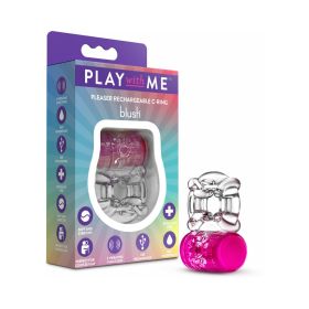 Play With Me Pleaser Rechargeable c ring (Option: Pink)