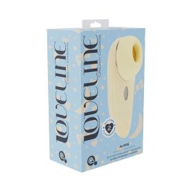 LoveLine Aurie AirTapTech Rechargeable Vibrator (Option: Yellow)