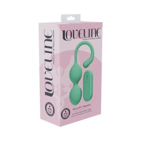 LoveLine PelviFit Beads Kegel Vibe Waterproof (Option: Remote Green)