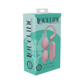 LoveLine PelviFit Beads Kegel Vibe Waterproof (Option: Remote Pink)