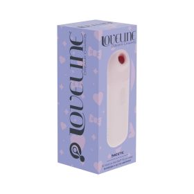 LoveLine Sweetie AirTapTech Rechargeable Vibrator Waterproof (Option: Pink)